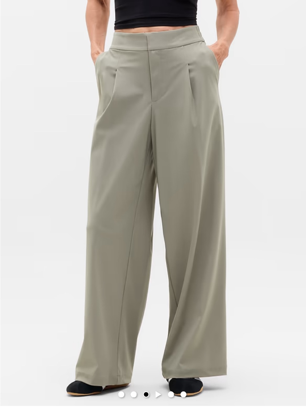 Womans athleta pinnacle trouser-slate grey